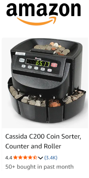 Cassida Coin Counter